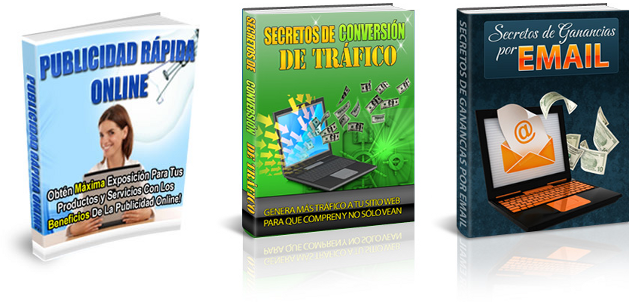 Regístrate y Descarga Gratis 3 eBooks de Marketing!
